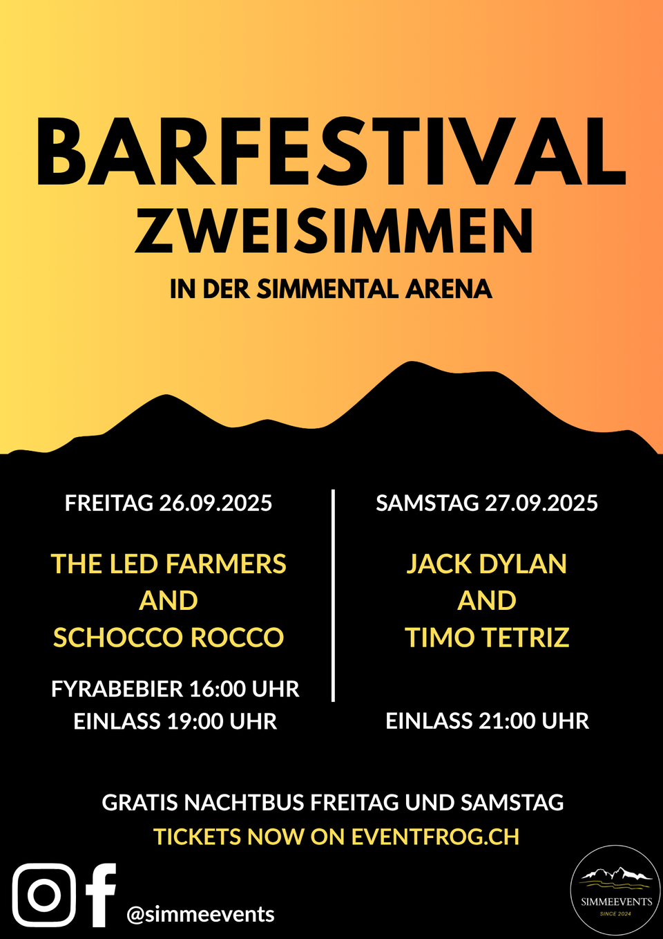 Barfestival Flyer